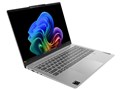 IdeaPad Slim 5x Gen 9 Snapdragon X Plus X1P-42-100�E16GB�������[�E512GB SSD�E14�^WUXGA�EIPS�t������ 83HL001FJP [�N���E�h�O���[]