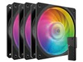Mobius 120P ARGB 3-Pack Fan Kit MFZ-M2DN-243P2-R1 [�u���b�N]