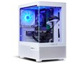 LEVEL�� Ryzen 5 4500�ERTX 4070 SUPER�E16GB�������E500GB NVMe M.2 SSD�ELEVEL-M2P5-R45-TTX-WHITE [�z���C�g]