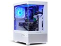 LEVEL�� Ryzen 7 7700�ERTX 4060Ti�E16GB�������E500GB NVMe M.2 SSD�ELEVEL-M2A6-R77-STX-WHITE [�z���C�g]