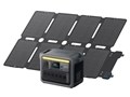 Solix C1000 Portable Power Station with Solix PS100 Compact Portable Solar Panel B17615Z7