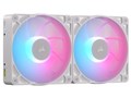 iCUE LINK RX140 MAX RGB WHITE Dual Fans Starter Kit CO-9051040-WW [�z���C�g]