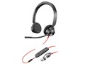 Blackwire 3325 USB-C +C/A MS 8X222AA [�u���b�N]