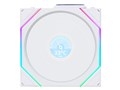 UNI FAN TL 140 LCD REVERSE BLADE WIRELESS WT Single Pack UF-RS-TL140-LCD-WLS-1W [�z���C�g]