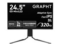 GRAPHT STANDARD GRT063-2532DML-BK [24.5C` ubN]