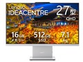 IdeaCentre AIO 27IRH9 Core 5 210H�E16GB�������[�E512GB SSD�E27�^QHD�EIPS�t������ F0HM00U0JP [�N���E�h�O���[]