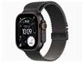 Apple Watch Ultra 3 GPS+Cellular���f�� 49mm MF1Q4J/A [�u���b�N�E�u���b�N�`�^�j�E���~���l�[�[���[�v M]