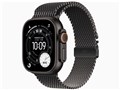 Apple Watch Ultra 3 GPS+Cellular���f�� 49mm MF1T4J/A [�u���b�N�E�u���b�N�`�^�j�E���~���l�[�[���[�v L]