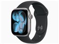 Apple Watch Series 11 GPS���f�� 42mm MEQX4J/A [�X�y�[�X�O���C�E�u���b�N�X�|�[�c�o���h M/L]