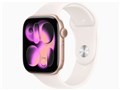 Apple Watch Series 11 GPS+Cellular���f�� 46mm MFCG4J/A [���[�Y�S�[���h�E���C�g�u���b�V���X�|�[�c�o���h S/M]