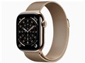 Apple Watch Series 11 GPS+Cellular���f�� 42mm MF8Y4J/A [�S�[���h�`�^�j�E���P�[�X�E�S�[���h�~���l�[�[���[�v]