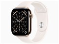 Apple Watch Series 11 GPS+Cellular���f�� 46mm MFD54J/A [�S�[���h�`�^�j�E���P�[�X�E���C�g�u���b�V���X�|�[�c�o���h S/M]