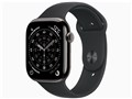 Apple Watch Series 11 GPS+Cellular���f�� 46mm MFD24J/A [�X���[�g�`�^�j�E���P�[�X�E�u���b�N�X�|�[�c�o���h M/L]