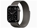 Apple Watch Series 11 GPS+Cellular���f�� 46mm MFD44J/A [�X���[�g�`�^�j�E���P�[�X�E�X���[�g�~���l�[�[���[�v M/L]
