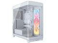 FRAME 4500X LX-R RGB iCUE LINK Panoramic Glass CC-9011317-WW [�z���C�g]