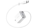 Anker Nano Charger (35W ����莮 USB-C�P�[�u��) A2658N21 [�z���C�g]