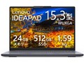 IdeaPad Slim 3 Gen 10 AMD Ryzen 7 8840HS�E24GB�������[�E512GB SSD�E15.3�^WUXGA�EIPS�t������ [2�N�ۏؕt��] 83KACTO1WW [���i�O���[]