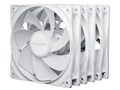 PURE WINGS 3 120mm PWM Reverse 3-Pack BL136 [White]