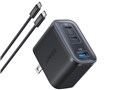 Anker Nano Charger (70W 3ports) with USB-C & USB-C �P�[�u�� B121AN11 [�u���b�N]
