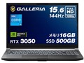 GALLERIA RL5C-R35-5N ���i.com���胂�f�� Core i5 13420H�ERTX 3050�E16GB�������E500GB SSD K/23202-11a