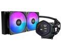 MasterLiquid Core Nex Digital 240 Black MLX-D24M-A18PA-RD [�u���b�N]