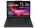 Legion 5a Gen 11 Ryzen AI 9 465�E32GB�������[�E512GB SSD�ERTX 5060�E15.3�^WQXGA�EOLED���� [1�N��Legion Ultimate Support�t] 83Q6CTO1WW [�G�N���v�X�u���b�N]