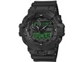 G-SHOCK BLACK AND ELECTRO GREEN GA-700BEG-1AJF