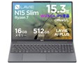 LAVIE Direct N15 Slim Ryzen 7�E16GB�������E512GB SSD�E15.3�^WUXGA�t������ ���i.com���胂�f�� NSLKC4625S2Z1B [���i�O���[]