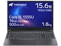 THIRDWAVE DX-15RP5B ���i.com���胂�f�� Core i5 1335U�E16GB�������E500GB NVMe SSD�E15.6�C���` �t��HD�t�� K/24880-11a