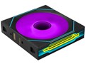 UNI FAN SL-INF FLEX 120 Single Pack 12SLIN1F1B [�u���b�N]