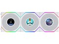 UNI FAN TL LCD FLEX 120 Reverse Blade 3Pack 12RTLLCD1F3W [�z���C�g]
