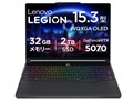Legion 5i Gen 11 Core Ultra 9 290HX Plus�E32GB�������[�E2TB SSD�ERTX 5070�E15.3�^WQXGA�EOLED���� 83VKCTO1WWJP3 [�G�N���v�X�u���b�N]
