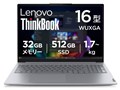 ThinkBook 16 Gen 9 Core Ultra 5 325�E32GB�������[�E512GB SSD�E16�^WUXGA�EIPS�t������ ���i.com���胂�f�� 21URCTO1WW [�A�[�N�e�B�b�N�O���[]