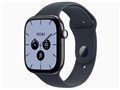 Apple Watch Series 12 GPS+Cellular���f�� 46mm MJH44X/A [�i�C�g�u���[�Z���~�b�N�P�[�X�E�l�C�r�[�u���[�X�|�[�c�o���h M/L]