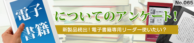 No.065 �d�q���Ђɂ��ẴA���P�[�g�I? �V���i���o�I�d�q���А�p���[�_�[�g�������H-