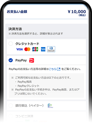 ���ϕ��@�ŁuPayPay�v��I������