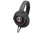 オーディオテクニカ SOLID BASS ATH-WS550 BRD [ブラックレッド