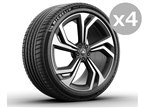 MICHELIN [1本] Pilot Sport 4 SUV FULL RING PREMIUM TOUCH DESIGN