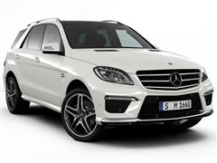 ベンツ 1/18 メルセデスベンツ ML63 AMG SUV 2012 銀 1/18 Resin car model Mercedes Benz ML63 AMG SUV 2012 White