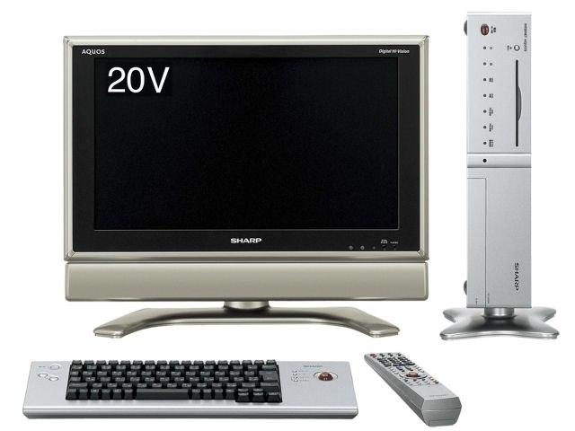 インターネットAQUOS 20-Aタイプ (テレビ部 LD-20SP3 パソコン部 PC