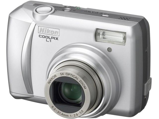 デジタルカメラ NIKON COOLPIX L1 Nikon Coolpix L1 6-megapixel digital camera at Crutchfield