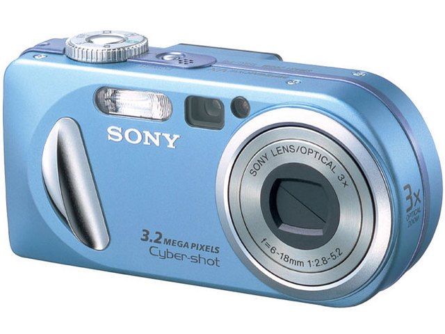 SONY DSC-P8 Cyber-shot ソニー デジカメ サイバーショット ASCII.jp：ソニー、320万画素＆3倍ズームで高速撮影が可能な