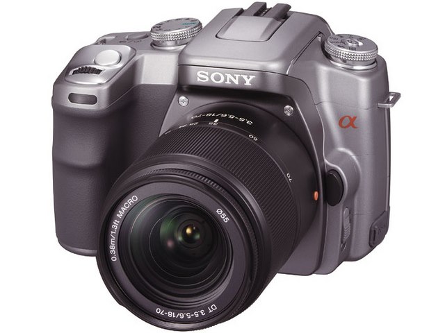 α100 DSLR-A100W Wズームレンズキットの製品画像 - 価格.com