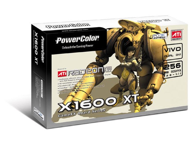 PowerColor X1600 XT R53C-TVD3 (PCIExp 256MB)の製品画像 - 価格.com