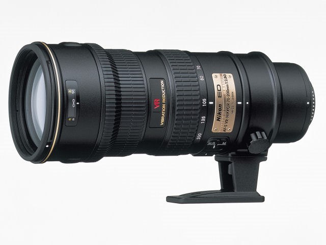 AF-S VR Zoom-Nikkor ED 70-200mm F2.8G(IF) [ブラック]の製品画像 