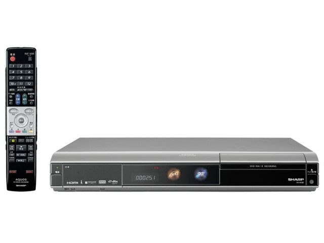 SHARP AQUOS ハイビジョンレコーダーDV-AC82 AQUOSハイビジョンレコーダー DV-AC82の製品画像 - 価格.com