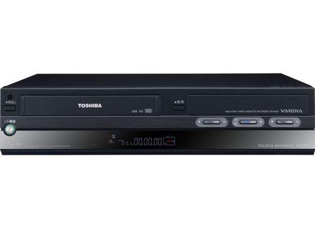【現状品】東芝 VARDIA RD-W301 HDD/DVDレコーダー Amazon | 東芝 RD-W301 ハードディスク+DVDレコーダー 300GB内蔵 地