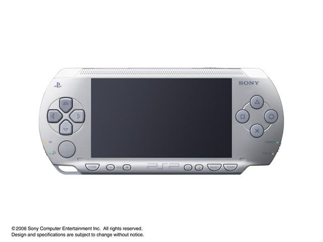 PSP プレイステーション・ポータブル シルバー PSP-1000 SVの製品画像 