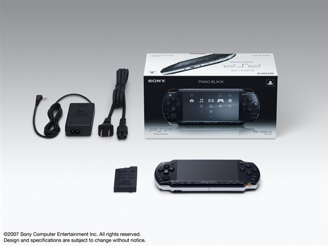 PSP プレイステーション・ポータブル ピアノ・ブラック PSP-2000