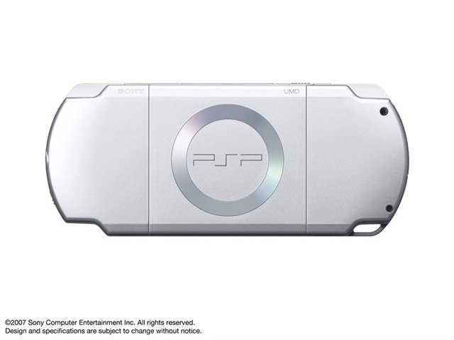 PSP プレイステーション・ポータブル アイス・シルバー PSP-2000 ISの 